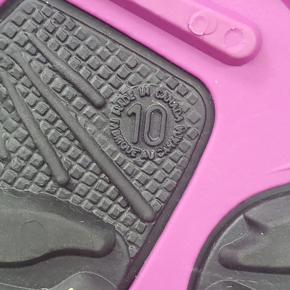 Kamik Winter Boots Girls Soze 10 Pink Fur Lined Snow‎ Winter Warm Grips Fuzzy. - Picture 8 of 12